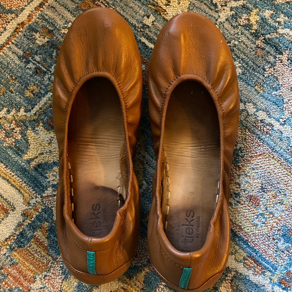 Tieks Size 9 Chesnut
